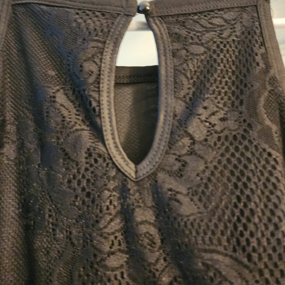 Torrid Black Lace Sleeveless Top Plus Size 00 - Picture 3 of 5